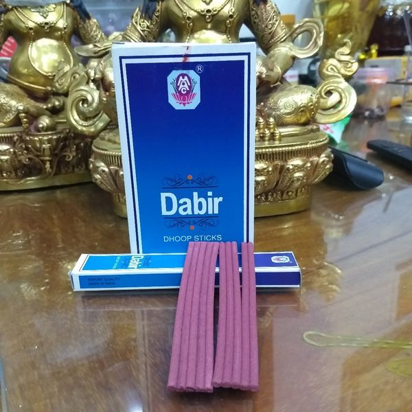 Nhang Không Tăm Ấn Độ DaBir_12cm_Lốc 12 Hộp Nhỏ